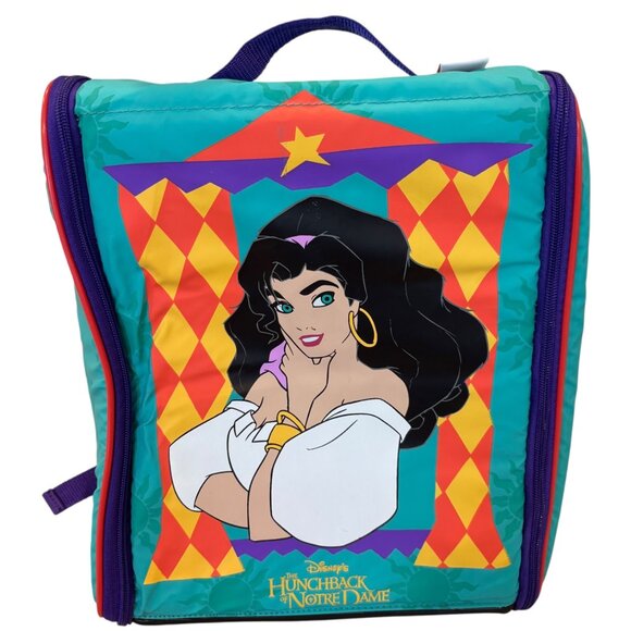 Vintage Disney The Hunchback Of Notre Dame Esmeralda Backpack - Picture 1 of 10